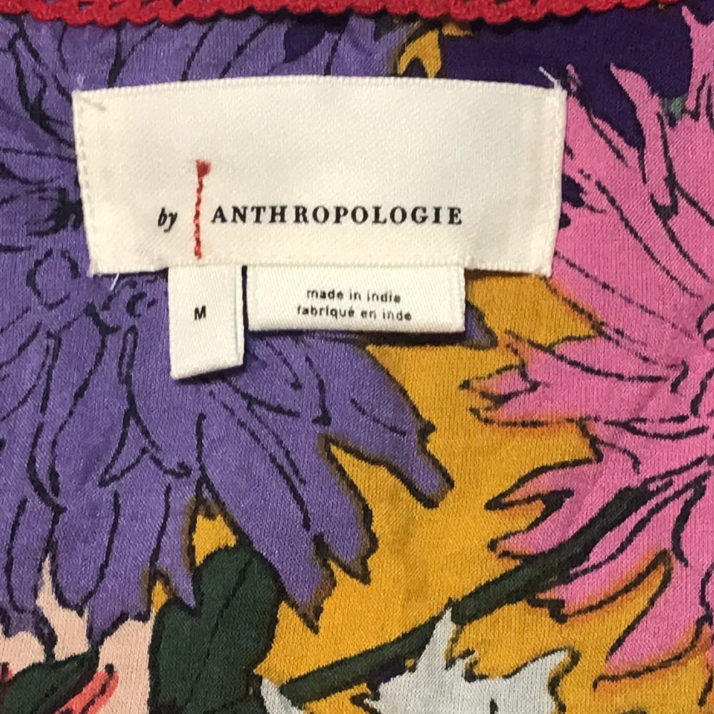🚨B2G1 ANTHROPOLOGIE Bohemian Multi Color Dress - Picture 12 of 12